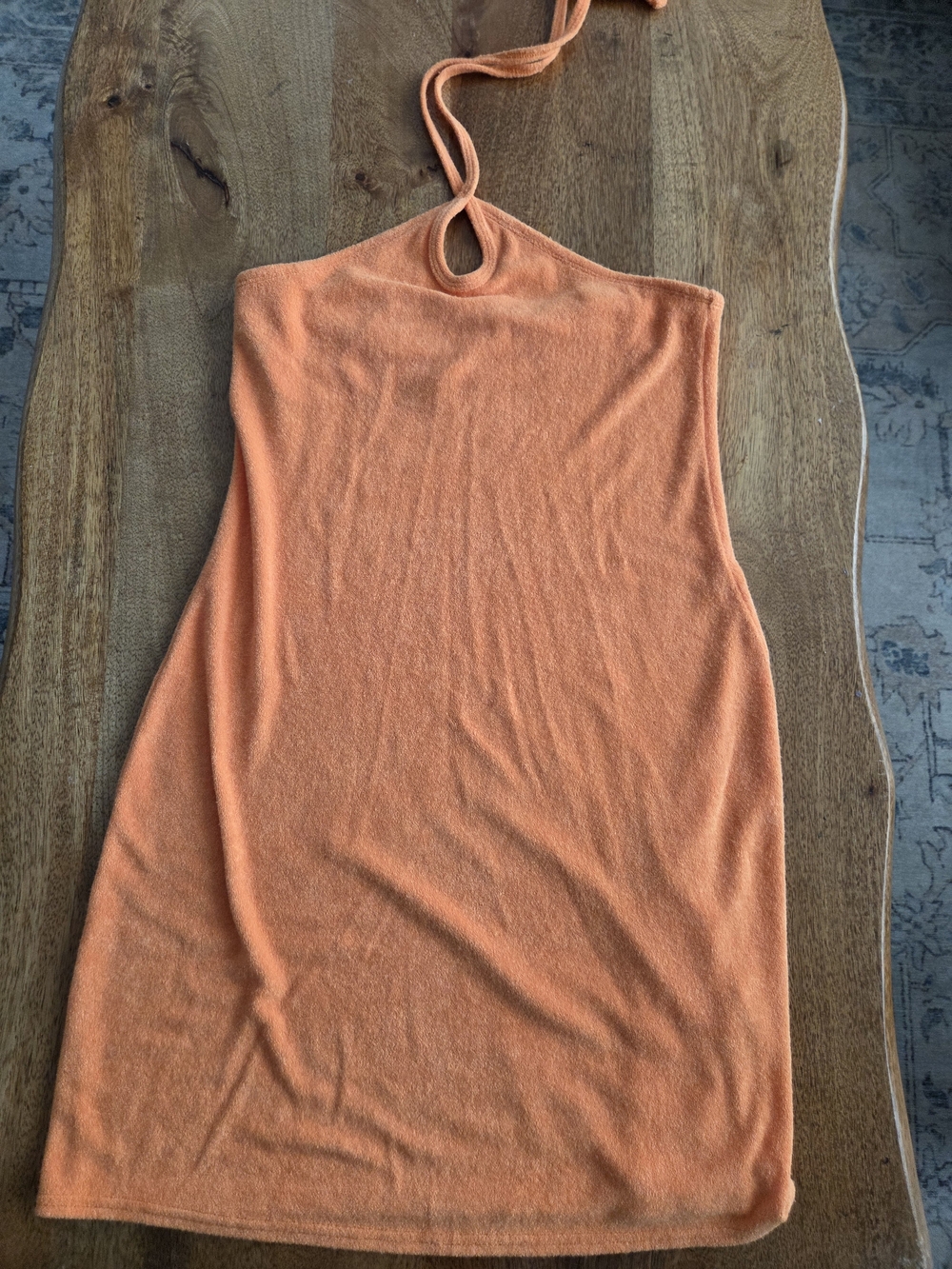 Hollister Orange Halter Mini Dress